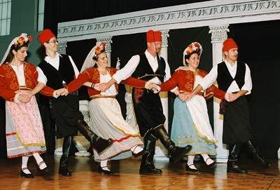 Krétai tradicionális, zenés táncos est